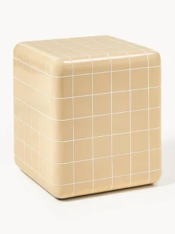 Mesa auxiliar de interior/exterior en look azulejo Doug