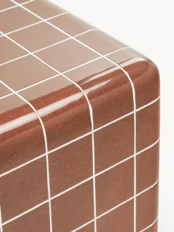 Mesa auxiliar de interior/exterior en look azulejo Doug