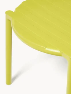 Mesa auxiliar de jardín apilable Doga