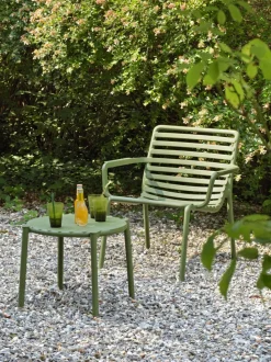 Mesa auxiliar de jardín apilable Doga