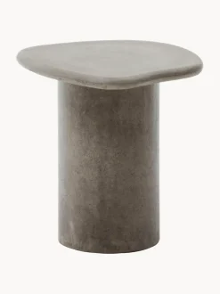 Mesa auxiliar de jardín de hormigón Macarella