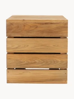 Mesa auxiliar de jardín de madera de teca Move