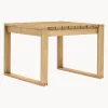 Mesa auxiliar de jardín plegable de madera de teca BK16