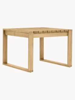 Mesa auxiliar de jardín plegable de madera de teca BK16