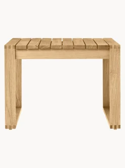 Mesa auxiliar de jardín plegable de madera de teca BK16