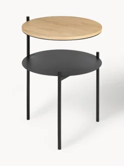 Mesa auxiliar redonda de madera Tu