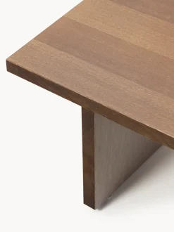 Mesa de centro baja de madera Dako