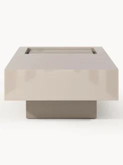 Mesa de centro con espacio de almacenamiento Alessa, 120 cm