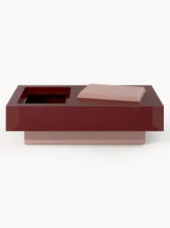 Mesa de centro con espacio de almacenamiento Alessa, 120 cm