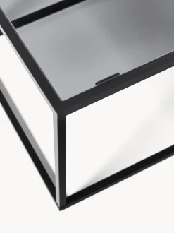 Mesa de centro con tablero de vidrio Maya