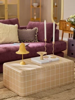 Mesa de centro de interior/exterior en look azulejo Doug