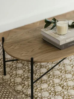 Mesa de centro de madera de nogal Toglan