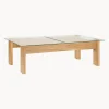 Mesa de centro de madera de roble Naiko