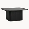 Mesa de centro de madera de roble Sullivan, 80 x 80 cm