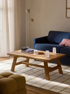 Mesa de centro de madera de teca Lawas