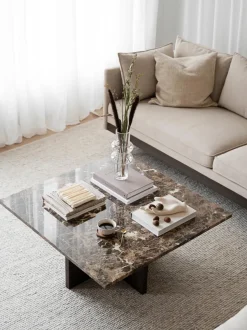 Mesa de centro de mármol Brooksville