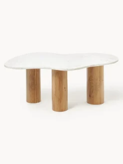 Mesa de centro de mármol con forma orgánica Naruto