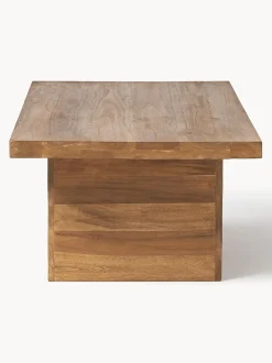 Mesa de centro de teca reciclada Tom