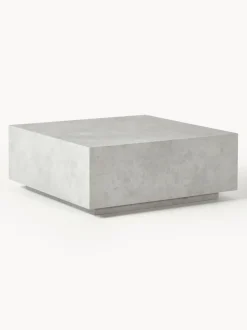 Mesa de centro en look cemento Lesley