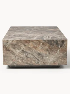 Mesa de centro en look mármol Lesley