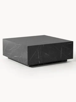 Mesa de centro en look mármol Lesley