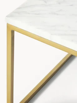 Mesa de centro grande de mármol Alys