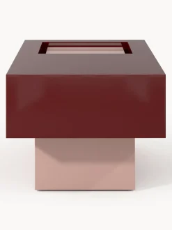 Mesa de centro rectangular con espacio de almacenamiento Alessa