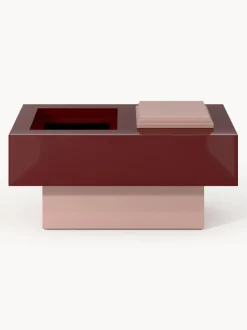 Mesa de centro rectangular con espacio de almacenamiento Alessa