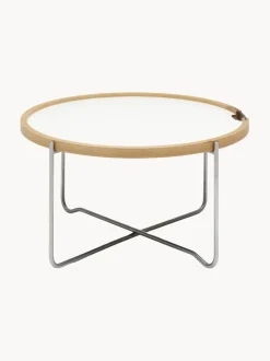 Mesa de centro redonda con bandeja reversible CH417