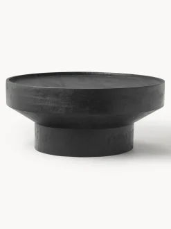 Mesa de centro redonda de madera de mango Benno