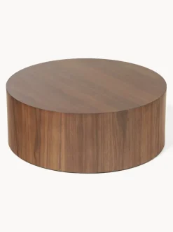 Mesa de centro redonda de madera Dan