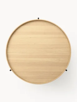 Mesa de centro redonda de madera Renee