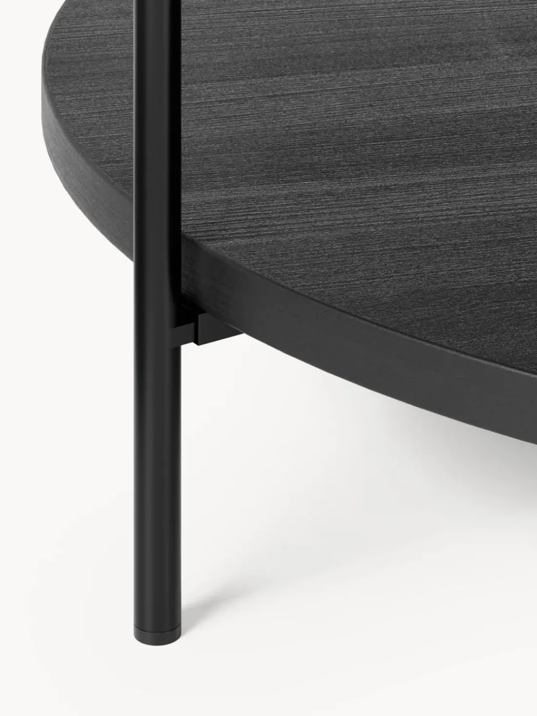 Mesa de centro redonda de madera Renee