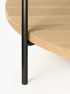 Mesa de centro redonda de madera Renee
