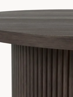 Mesa de centro redonda de madera Nele