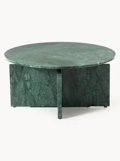 Mesa de centro redonda de mármol Marisa