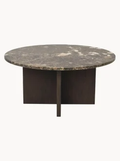 Mesa de centro redonda de mármol Brooksville
