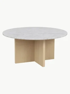 Mesa de centro redonda de mármol Brooksville