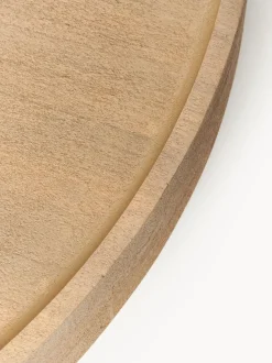 Mesa de centro redonda XL de madera de mango Benno