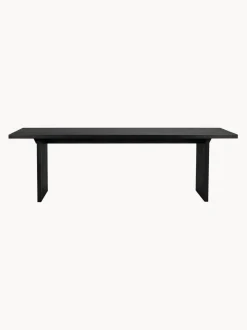Mesa de comedor de madera de fresno Emmett, 240 x 95 cm