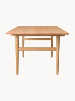 Mesa de comedor de madera de haya CH327, 248 x 62 cm