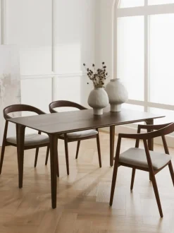 Mesa de comedor de madera de mango Archie, tamaños diferentes