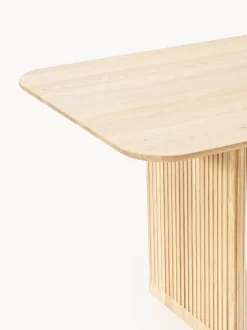 Mesa de comedor de madera de roble Jolka, tamaños diferentes