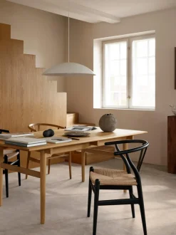 Mesa de comedor de madera de roble CH327, tamaños diferentes