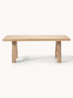Mesa de comedor de madera de roble Ashton, tamaños diferentes