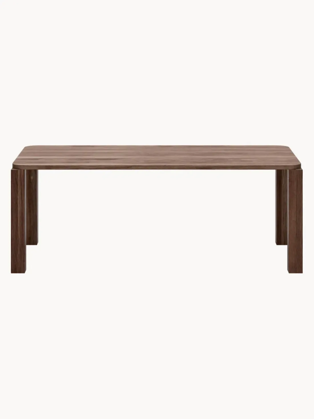 Mesa de comedor de madera de roble Atlas, tamaños diferentes
