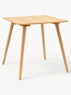 Mesa de comedor de madera Hatfield, 77 x 77 cm