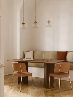 Mesa de comedor de madera Toni, tamaños diferentes