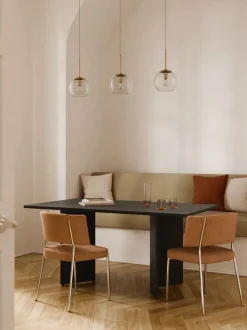 Mesa de comedor de madera Toni, tamaños diferentes