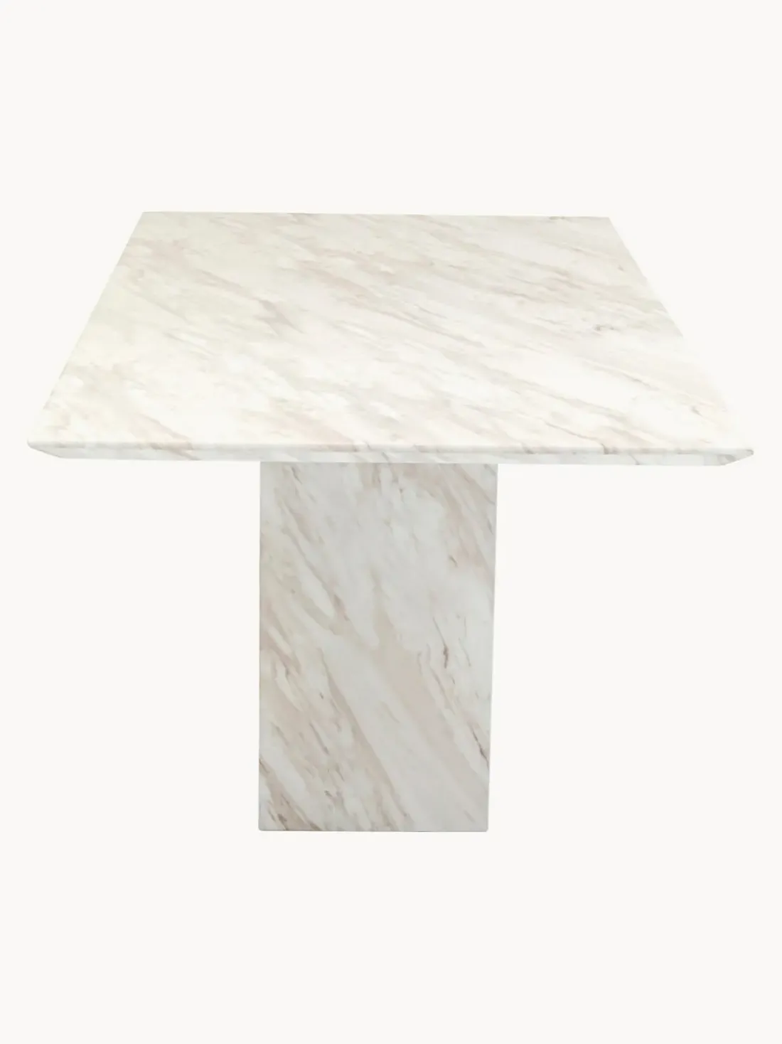 Mesa de comedor de mármol Artistico, 160 x 90 cm